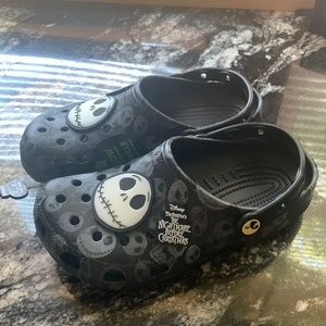 Crocs x Disney Nightmare before Christmas Mens sz 5 womens 7 glow in the dark